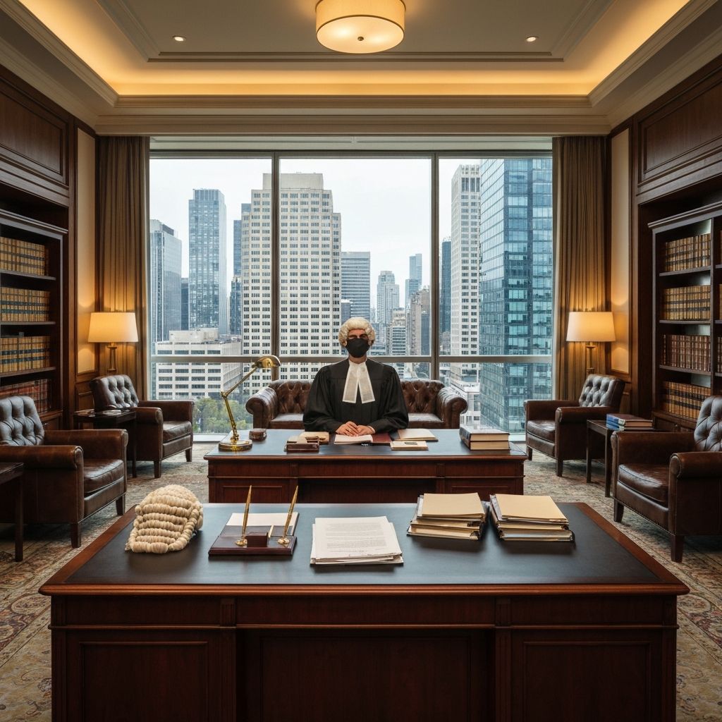 Premium law office interior
